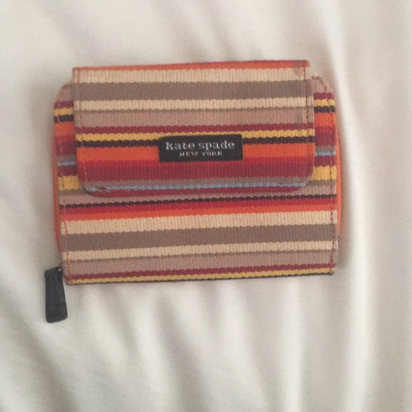 kate spade Handbags - Fabric Kate Spade wallet